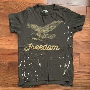 Anthropologie Graphic Tee - Freedom
